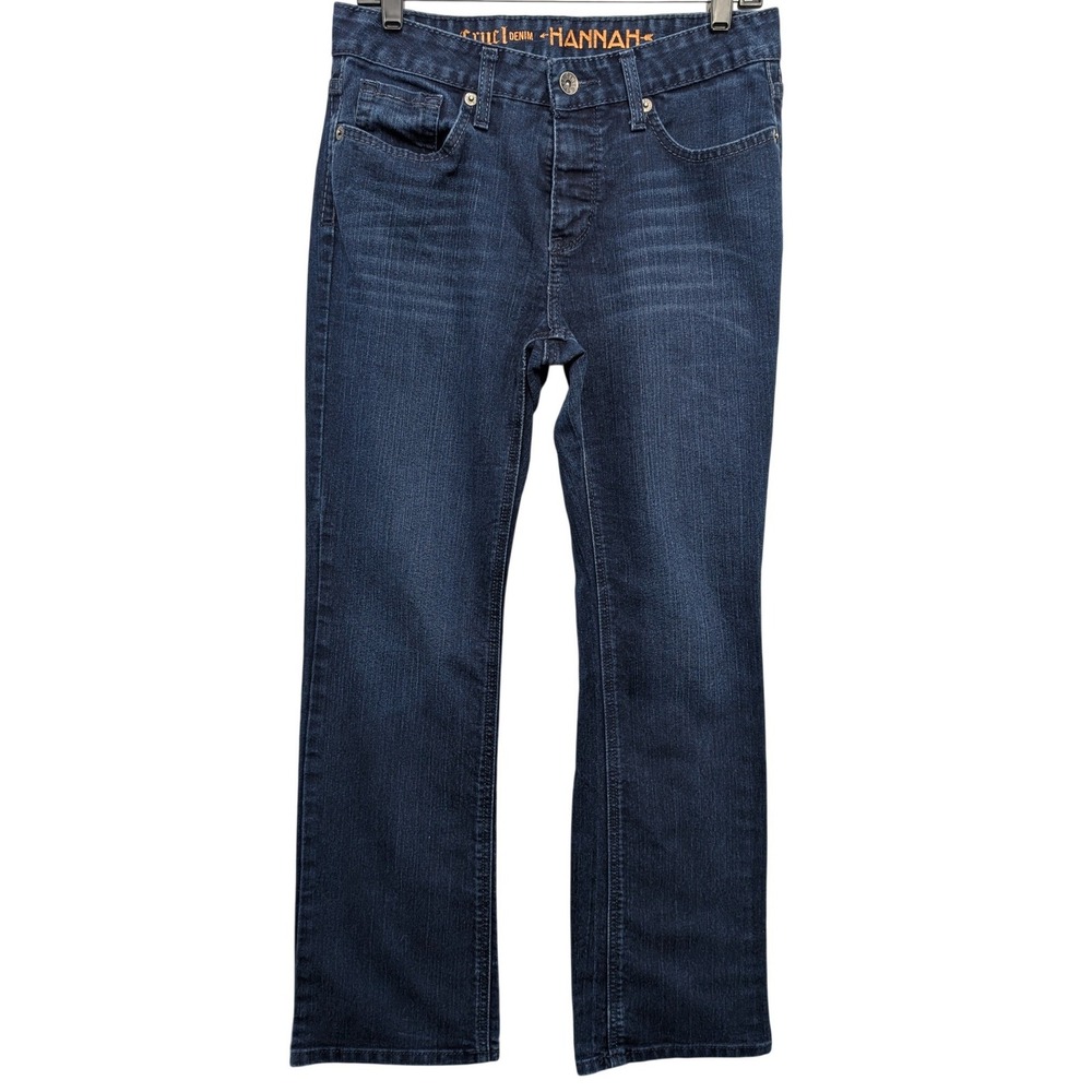 Cruel Denim Hannah Jeans Women 30/9 R Dark Wash Straight Leg Western